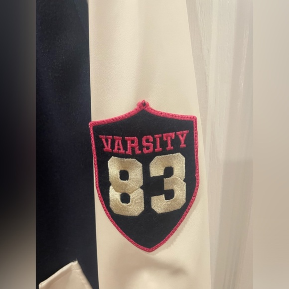 RD style navy varsity jacket - Picture 2 of 8